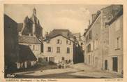 24 Dordogne / CPA FRANCE 24 "Bergerac, la place Pélissière "