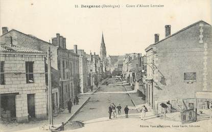 / CPA FRANCE 24 "Bergerac, cours d'Alsace Lorraine"