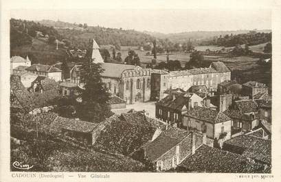 / CPA FRANCE 24 "Cadouin, vue générale "