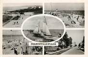 14 Calvado CPSM FRANCE 14 "Franceville Plage, vues de la ville"