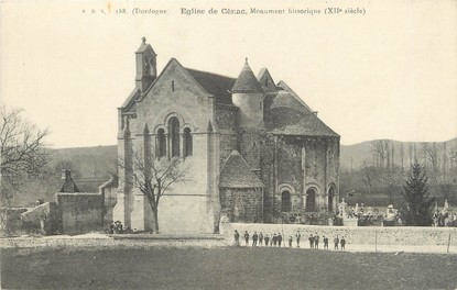 / CPA FRANCE 24 "Eglise de Cérac, monument historique"