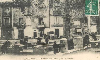 CPA FRANCE 34 "Saint Martin de Londres,  la Fontaine"