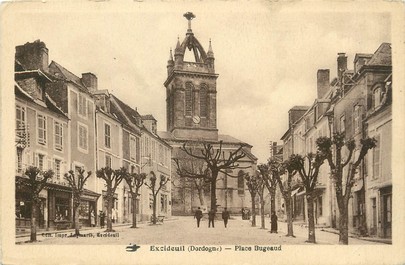 / CPA FRANCE 24 "Excideuil, place Bugeaud"