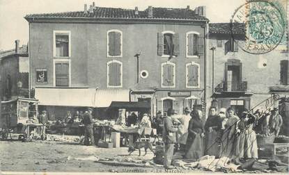 CPA FRANCE 34 "Marseillan, le Marché"