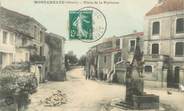 34 Herault CPA FRANCE 34 "Montarnaud, place de la Fontaine"