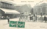 34 Herault CPA FRANCE 34 "Magalas, place Neuve"