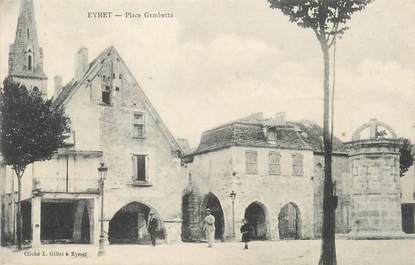 / CPA FRANCE 24 "Eymet, place Gambetta"