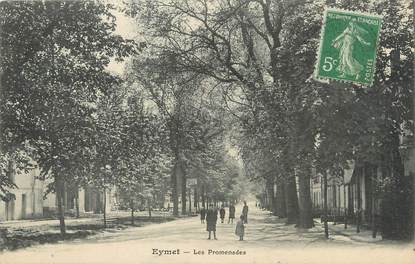 / CPA FRANCE 24 "Eymet, les promenades"