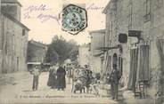 34 Herault CPA FRANCE 34 "Espondeilhan, route de Roujan et le marché"