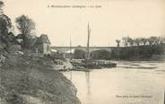 24 Dordogne / CPA FRANCE 24 "Mouleydier, le quai"