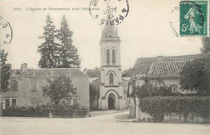 / CPA FRANCE 24 "L'église de Montanceix"