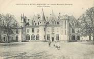 24 Dordogne / CPA FRANCE 24 "Château de Michel Montaigne, par Lamothe Montravel, la cour d'honneur"