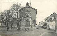 24 Dordogne / CPA FRANCE 24 "Montpont sur l'Isle, l'église"