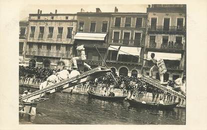 CARTE PHOTO FRANCE 34 "Cette, les Joutes"