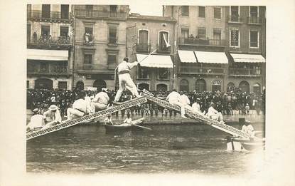   CARTE PHOTO FRANCE 34 "Cette, les Joutes"