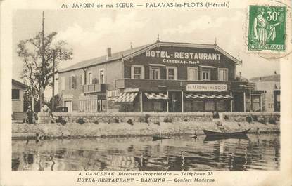 CPA FRANCE 34 "Palavas les Flots, Hotel restaurant"