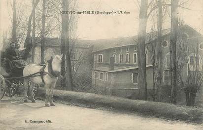 / CPA FRANCE 24 "Neuvic sur l'Isle, l'usine"