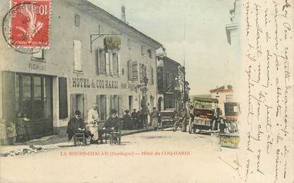 / CPA FRANCE 24 "La Roche Chalais, hôtel du Coq Hardi"