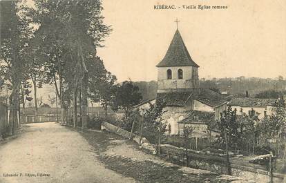 / CPA FRANCE 24 "Riberac, vieille église Romane"