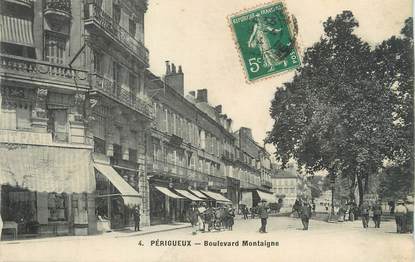 / CPA FRANCE 24 "Périgueux, Bld Montaigne"