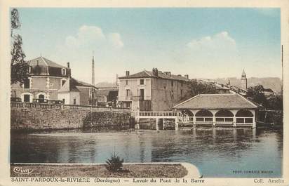 / CPA FRANCE 24 "Saint Pardoux la Rivière, lavoir du pont de la Barre"