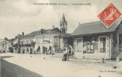 / CPA FRANCE 24 "Tocane Saint Apre, le poids public"