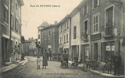 / CPA FRANCE 38 "Rue de Roybon"