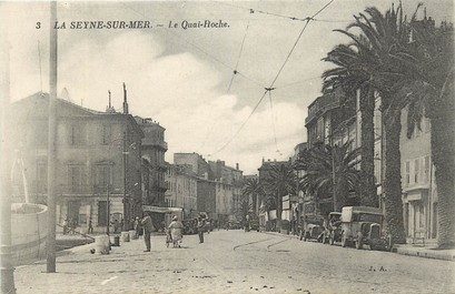 CPA FRANCE 83 "La Seyne sur Mer, le Quai Hoche"