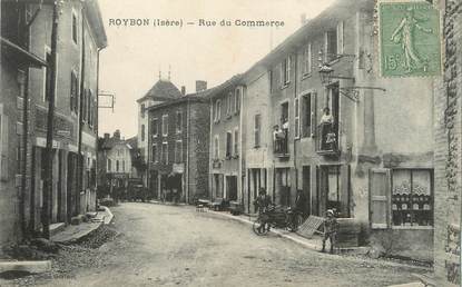 / CPA FRANCE 38 "Roybon, rue du Commerce"