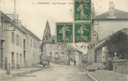 / CPA FRANCE 38 "Sermerieu, rue principale"