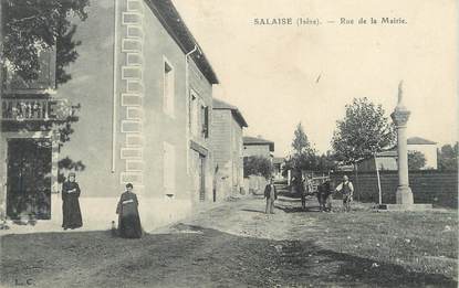 / CPA FRANCE 38 "Salaise, rue de la mairie"