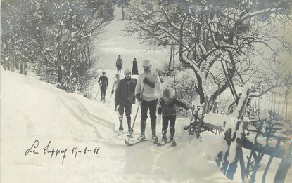 / CARTE PHOTO FRANCE 38 "Le Sapey" / SKI