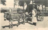 16 Charente CPA FRANCE 16 "Angoulême, marchand ambulant" / ATTELAGE ANE