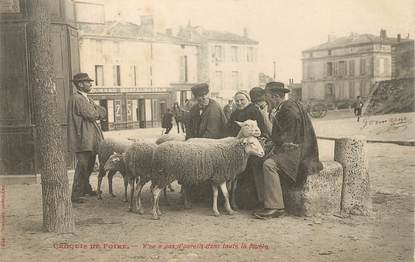 CPA FRANCE  16 "Angoulême, croquis de  Foire "