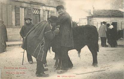  CPA FRANCE   16 "Angoulême,  croquis de  Foire  "