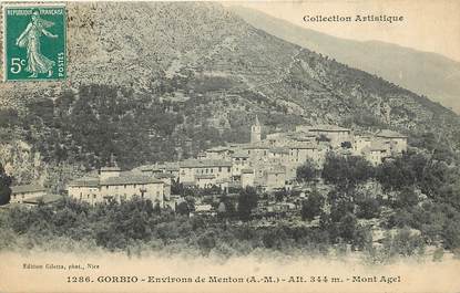 CPA FRANCE 06 "Gorbio, Env. de Menton, Mont Agel"