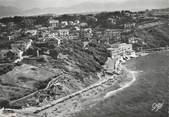 64 PyrÉnÉe Atlantique / CPSM FRANCE 64 "Guethary, vue aérienne, la plage et le casino"