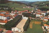 64 PyrÉnÉe Atlantique / CPSM FRANCE 64 "Hasparren, vue aérienne, le Fronton"