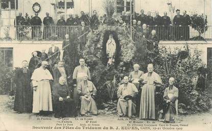  CPA FRANCE 14 "Caen, souvenir des Fêtes du Triduum du B.J. Eudes, 1909"