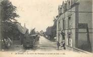 14 Calvado  CPA FRANCE 14 "Le Home, la station des Tramways et la rte de Caen"