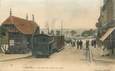  CPA FRANCE 14 "Cabourg, la gare du Train sur route"