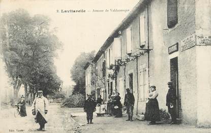  CPA FRANCE 12 "Lavitarelle, avenue de Valdurenque"