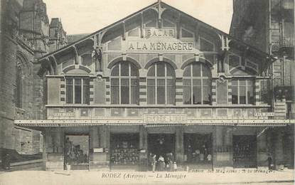  CPA FRANCE 12 "Rodez, la Ménagère, le Bazar"