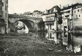 64 PyrÉnÉe Atlantique / CPSM FRANCE 64 "Oloron Sainte Marie, Pont Sainte Marie et vieilles maisons"