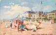 CPA FRANCE 14 "Trouville sur Mer, la plage, le Grand salon et le casino" / TUCK