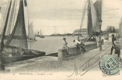 CPA FRANCE 14 "Trouville sur Mer, le quai"