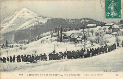 / CPA FRANCE 38 "Le Sappey, concours de ski"