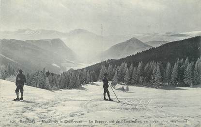 / CPA FRANCE 38 "Le Sappey, col de l'Emeindras"