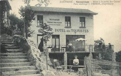 / CPA FRANCE 38 "Sassenage, hôtel des touristes"
