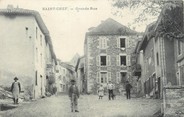 38 Isere / CPA FRANCE 38 "Saint Chef, grande rue"